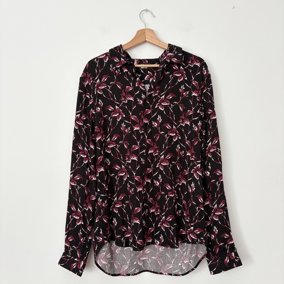 The kooples floral printed button up shirt - Picture 3 of 7